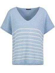 Sublevel Sweter w kolorze błękitnym rozmiar: S/M. Niebieskie swetry Sublevel, m, bez wzorów, bez ramiączek. Za 100.99 zł.