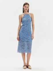 YAS Sukienka codzienna Milda 26032368 Niebieski Regular Fit. Niebieskie sukienki YAS, na co dzień, l, bez wzorów, z bawełny, bez kołnierzyka, bez ramiączek, proste. Za 169.99 zł.
