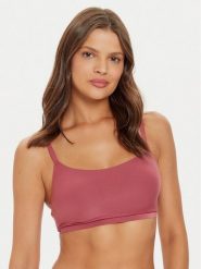 Chantelle Biustonosz top Soft Stretch C16A20 Różowy. Czerwone biustonosze Chantelle, xl, bez wzorów, z syntetyku, bez kołnierzyka, bez ramiączek. Za 129.99 zł.