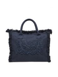 Banana Moon Torba Carmani Carlina JYW06 Granatowy. Niebieskie shopper bag Banana Moon, bez wzorów, z materiału, bez dodatków. Za 339.99 zł.
