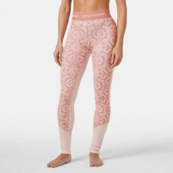 Damskie legginsy Helly Hansen Lifa Midw. Czerwone legginsy Helly Hansen, bez wzorów, sportowe. Za 372.00 zł.