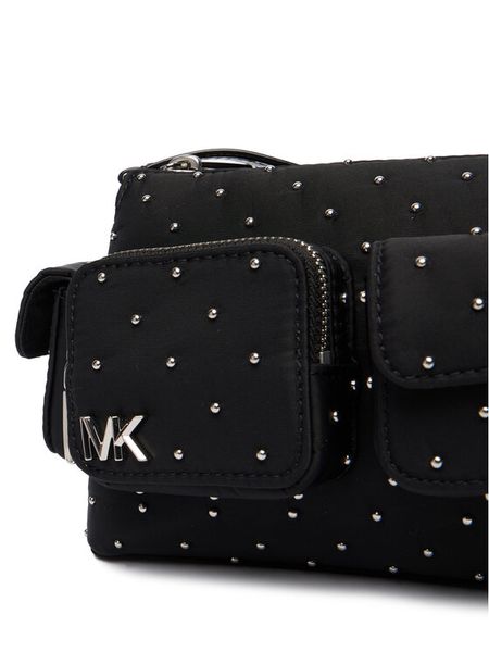MICHAEL Michael Kors Torebka 32R6SM3C5C Czarny. Czarne listonoszki MICHAEL Michael Kors, bez wzorów, ze skóry, bez dodatków. Za 692.99 zł.