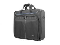 Torba Natec Doberman 15.6'' - 16'' czarny. Czarne torby na laptopa NATEC, bez wzorów, z gumy, na ramię. Za 65.90 zł.