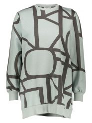 ONLY Bluza w kolorze jasnozielono-brązowym rozmiar: XS. Szare bluzy ONLY, xs, bez wzorów, bez kaptura. Za 70.57 zł.
