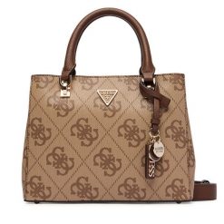 Torebka Guess. Brązowe torebki klasyczne Guess, z aplikacjami, klasyczne, bez dodatków. Za 639.99 zł.