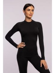 Spaio Koszulka termiczna "Play" w kolorze czarnym rozmiar: M. Czarne t-shirty sportowe Spaio, m, bez wzorów, z materiału, bez ramiączek, outdoorowe. Za 162.49 zł.