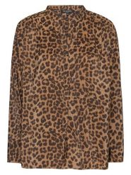 Ilse Jacobsen Bluzka w kolorze jasnobrązowym rozmiar: 36. Brązowe bluzki Ilse Jacobsen, bez wzorów, bez kołnierzyka, bez ramiączek. Za 130.99 zł.