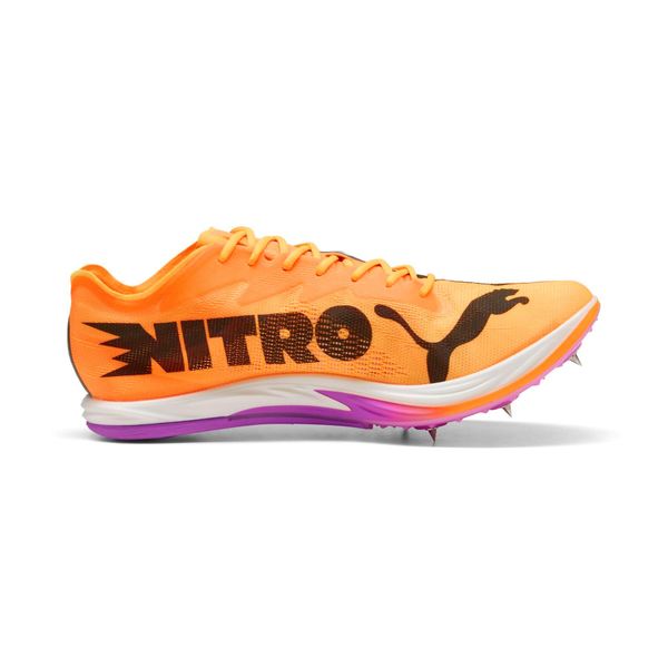 Buty sportowe Puma Nitro Elite 3. Brązowe buty do biegania Puma, bez wzorów, bez zapięcia, do biegania. Za 627.90 zł.