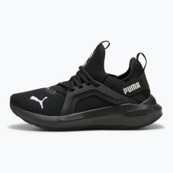 Buty do biegania damskie PUMA SoftRide Enzo 5. Czarne buty do biegania Puma, bez wzorów, bez zapięcia, do biegania. Za 239.99 zł.