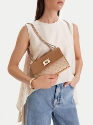 Nine West Torebka CEO-Nyxa-KY219 Beżowy. Brązowe kopertówki Nine West, bez wzorów, z materiału, bez dodatków. Za 179.99 zł.