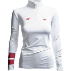 Bluza funkcyjna damska Polska Pyeongchang 2018 TSDLF900 - biały. Bluzy marki DOMYOS. W wyprzedaży za 109.99 zł.