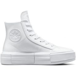 Buty sportowe Converse Chuck Taylor Cruise. Białe buty treningowe Converse, bez wzorów, ze skóry, bez zapięcia. Za 490.00 zł.