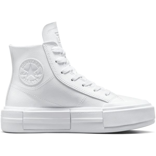 Buty sportowe Converse Chuck Taylor Cruise. Białe buty treningowe Converse, bez wzorów, ze skóry, bez zapięcia. Za 490.00 zł.