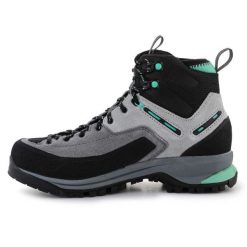 Buty górskie damskie Garmont VETTA TECH GTX. Szare buty trekkingowe Mizuno, na zimę, z gore-texu, bez zapięcia. Za 989.99 zł.