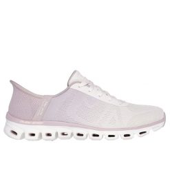 Tenisówki Skechers Glide-step Excite. Brązowe trampki Skechers, bez wzorów, casualowe, bez zapięcia. Za 390.99 zł.