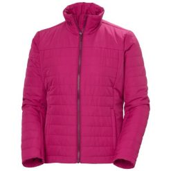 Damska kurtka ocieplana Helly Hansen Crew 2.0. Czerwone kurtki Helly Hansen, l, bez wzorów, z materiału, eleganckie, bez kaptura. Za 779.00 zł.