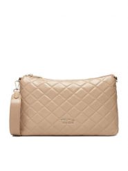 Nine West Torebka CEO-AGATHA-LA482-3035 Beżowy. Brązowe listonoszki Nine West, bez wzorów, z materiału, bez dodatków. Za 179.99 zł.