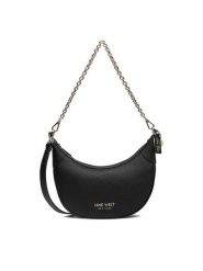 Nine West Torebka CEO-Zerna-KY258 Czarny. Czarne torebki klasyczne Nine West, bez wzorów, z materiału, bez dodatków. Za 179.99 zł.