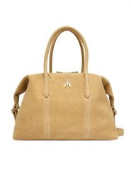 Patrizia Pepe Torebka 2B0145/L152-B880 Beżowy. Brązowe torebki klasyczne Patrizia Pepe, bez wzorów, ze skóry, bez dodatków. Za 1,579.00 zł.