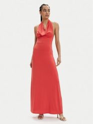 Guess Sukienka wieczorowa Flavia W4GK28 KBPZ0 Koralowy Bodycon Fit. Pomarańczowe sukienki Guess, s, z aplikacjami, z syntetyku, wizytowe, bez kołnierzyka, bez ramiączek, bodycon. Za 379.99 zł.