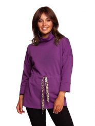 Be Wear Bluza w kolorze fioletowym rozmiar: S. Różowe bluzy Be Wear, s, bez wzorów, bez kaptura. Za 74.99 zł.