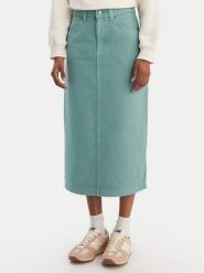 Quiksilver Spódnica jeansowa Mason EQWWK03027 Turkusowy Regular Fit. Niebieskie spódnice Quiksilver, xs, bez wzorów, z bawełny. Za 269.99 zł.