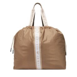 Torebka EA7 Emporio Armani. Brązowe torebki klasyczne EA7 Emporio Armani, bez wzorów, klasyczne, bez dodatków. Za 419.99 zł.