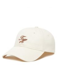 Tommy Hilfiger Czapka z daszkiem Th Embroidered AW0AW17489 Beżowy. Brązowe czapki z daszkiem Tommy Hilfiger, bez wzorów, z bawełny. Za 149.99 zł.