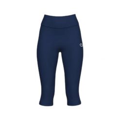 Damskie legginsy 3/4 Errea Essential SS26 017. Niebieskie legginsy ERREA, bez wzorów, z bawełny, eleganckie. Za 95.00 zł.