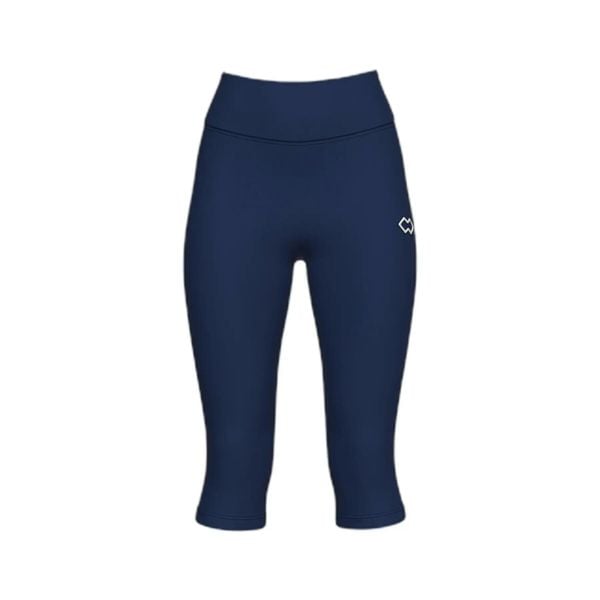 Damskie legginsy 3/4 Errea Essential SS26 017. Niebieskie legginsy ERREA, bez wzorów, z bawełny, eleganckie. Za 96.00 zł.