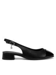 Lasocki Baleriny WYL4061-5Z Czarny. Czarne baleriny Lasocki, bez wzorów, z materiału, bez obcasa, bez zapięcia. Za 169.99 zł.