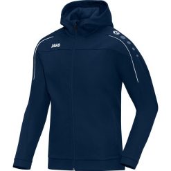 Kurtka Jako femme à capuche Classico. Niebieskie kurtki JAKO, l, bez wzorów, z materiału, z kapturem. Za 173.55 zł.