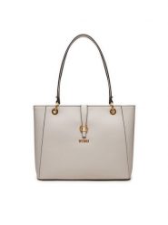 Guess Torebka Kuba HWVA9329250 Écru. Torebki klasyczne Guess, z aplikacjami, ze skóry, bez dodatków. Za 739.99 zł.
