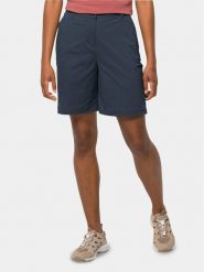 Jack Wolfskin Szorty materiałowe Desert 1505312 Granatowy Relaxed Fit. Niebieskie szorty Jack Wolfskin, bez wzorów, z materiału. Za 169.99 zł.