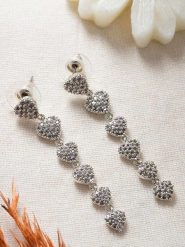 Lodie Silver Posrebrzane kolczyki-wkrętki z cyrkoniami rozmiar: onesize. Szare kolczyki Lodie Silver, z cyrkonią, metalowe. Za 82.99 zł.