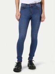 Noisy May Jeansy Billie 27024945 Niebieski Skinny Fit. Niebieskie jeansy Noisy May, bez wzorów, z bawełny. Za 89.99 zł.