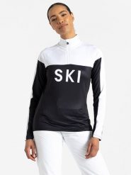 Dare 2b Koszulka funkcyjna "Powder" w kolorze biało-czarnym rozmiar: 42. Białe t-shirty sportowe Dare 2b, bez wzorów, z materiału, bez ramiączek, outdoorowe. Za 96.60 zł.