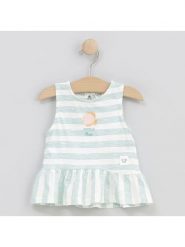 Cotton Fish Top w kolorze białym rozmiar: 92. Białe topy Cotton Fish, bez wzorów, z bawełny, bez kołnierzyka, bez ramiączek. Za 63.95 zł.