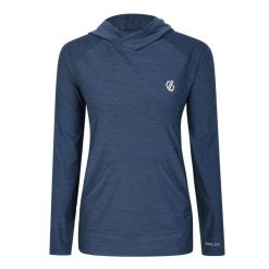 Damska Bluza Z Kapturem Sprint Cty. Niebieskie bluzy Dare 2b, na zimę, xs, bez wzorów, bez ramiączek, z kapturem. Za 138.99 zł.