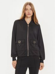 Liu Jo Sport Bluza TF4147 F0778 Czarny Regular Fit. Czarne bluzy bez kaptura Liu Jo Sport, xs, bez wzorów, z bawełny, bez kaptura. Za 469.99 zł.