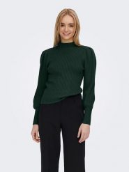 ONLY Sweter w kolorze ciemnozielonym rozmiar: L. Zielone swetry ONLY, l, bez wzorów, bez ramiączek. Za 127.05 zł.