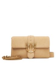 PINKO Torebka Love One Classic Slouchy Fl PE 25 PLTT 104524 A2CC Beżowy. Brązowe torebki klasyczne Pinko, bez wzorów, ze skóry, bez dodatków. Za 1,689.00 zł.