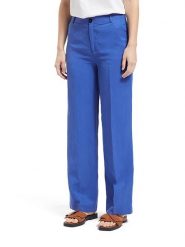 Scotch & Soda Spodnie chino w kolorze niebieskim rozmiar: W32/L32. Niebieskie chinosy Scotch & Soda, bez wzorów, z podwyższonym stanem. Za 194.15 zł.