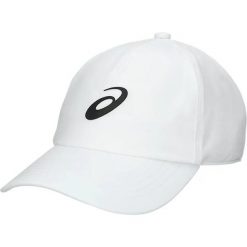 Czapka z daszkiem Asics Performance. Białe czapki z daszkiem ASICS, bez wzorów, sportowe. Za 141.00 zł.