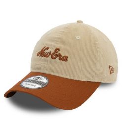 Czapka z daszkiem New Era. Brązowe czapki z daszkiem New Era, bez wzorów. Za 89.99 zł.
