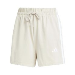 Spodenki Adidas Sport W 3S Sj Sho Damskie. Brązowe szorty sportowe adidas, bez wzorów, z bawełny. Za 162.00 zł.