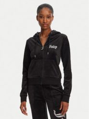Juicy Couture Bluza Robertson JCBAS125805 Czarny Regular Fit. Czarne bluzy Juicy Couture, m, bez wzorów, z syntetyku, bez kaptura. Za 359.99 zł.