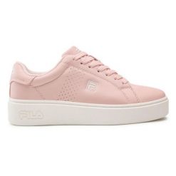 Buty Fila Crosscourt Altezza R Wmn W FFW0022-40009 różowe. Czerwone buty treningowe bez wzorów, z materiału, bez zapięcia. Za 345.43 zł.