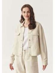 TATUUM Kurtka przejściowa "Mewe" w kolorze kremowym rozmiar: 42. Brązowe kurtki Tatuum, bez wzorów, bez kaptura. Za 212.45 zł.