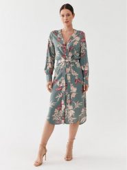 Vero Moda Sukienka codzienna Easy Laurel 10297341 Zielony Regular Fit. Zielone sukienki Vero Moda, na co dzień, s, bez wzorów, z wiskozy, bez kołnierzyka, bez ramiączek, proste. Za 179.99 zł.